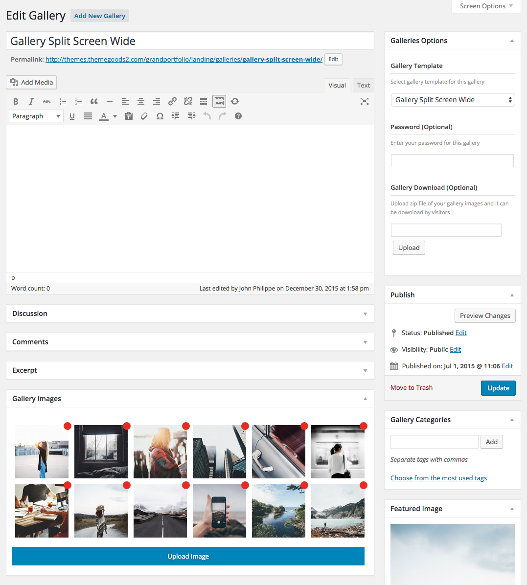 Gallery Admin